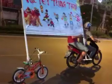 Sáng tạo biển quảng cáo náo loạn đường phố
